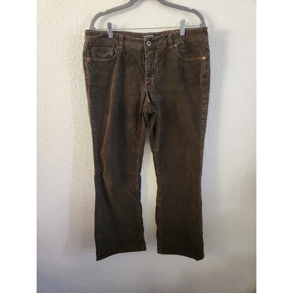 Vintage Polo Jeans Ralph Lauren 12x30 Corduroy Forest Green